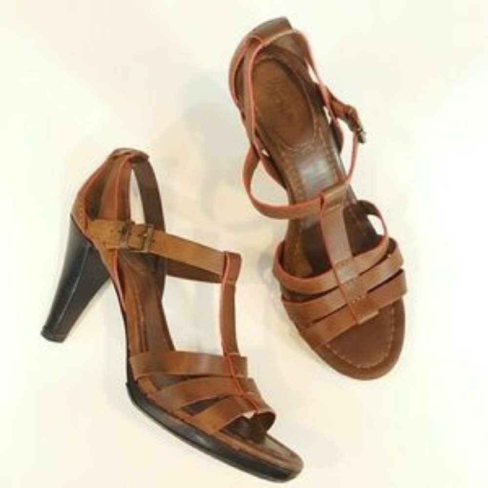Boden stacked heels sz 39